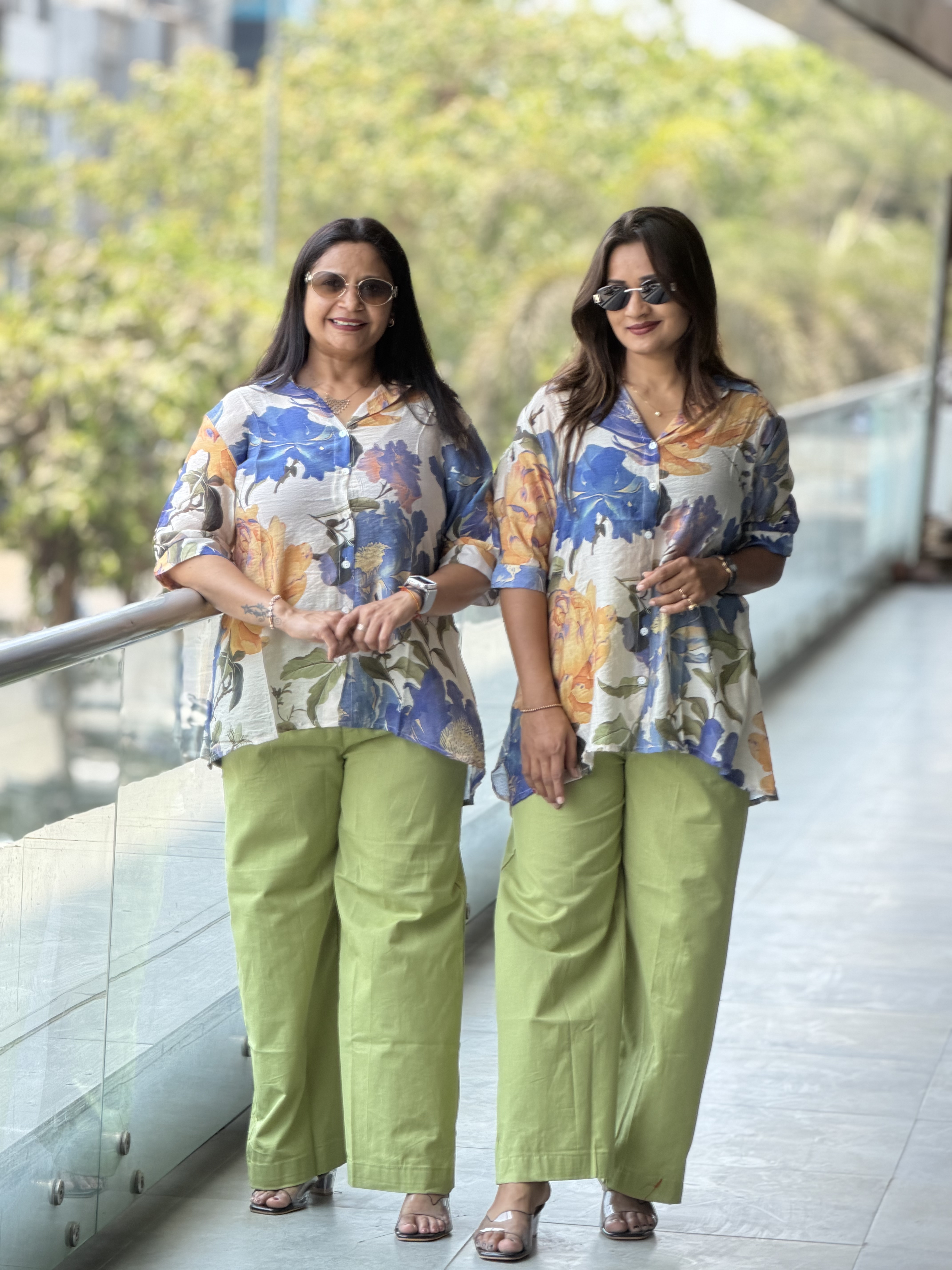 Floral Bloom Co-ord Set – Shirt & Trouser