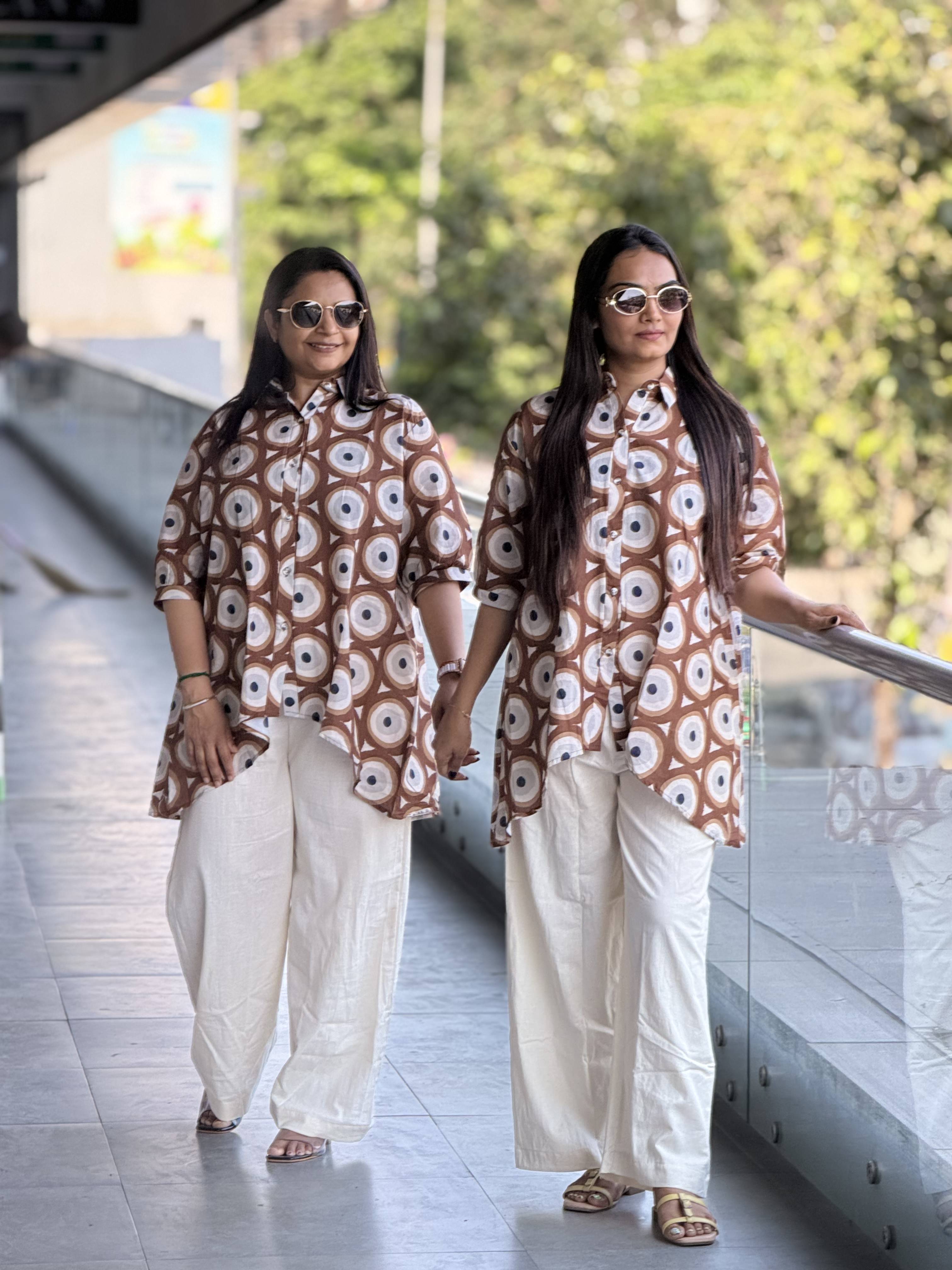 Floral Flame Oversized Set