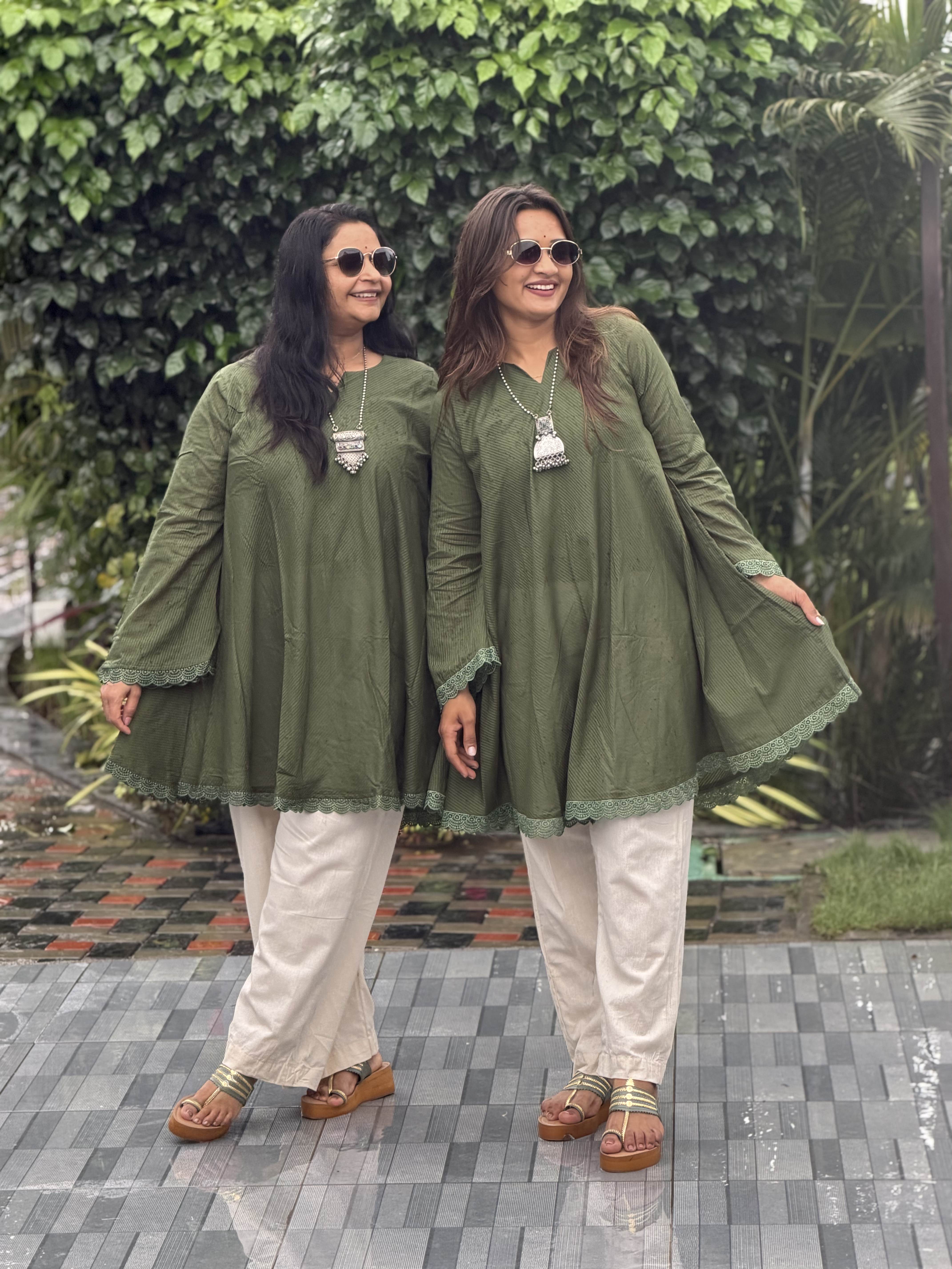 Floria A-Line Cotton Tunic